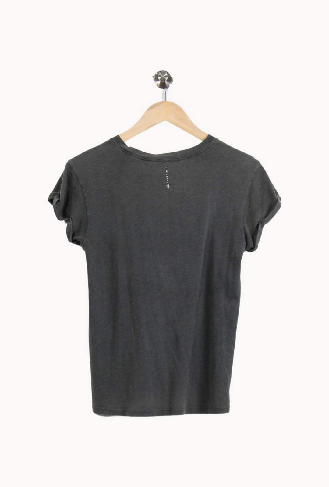 Tee-shirt Gris - Taille XS/34 de la marque All Saints | PARAD67608 - Vendu par Paradigme - Image 4