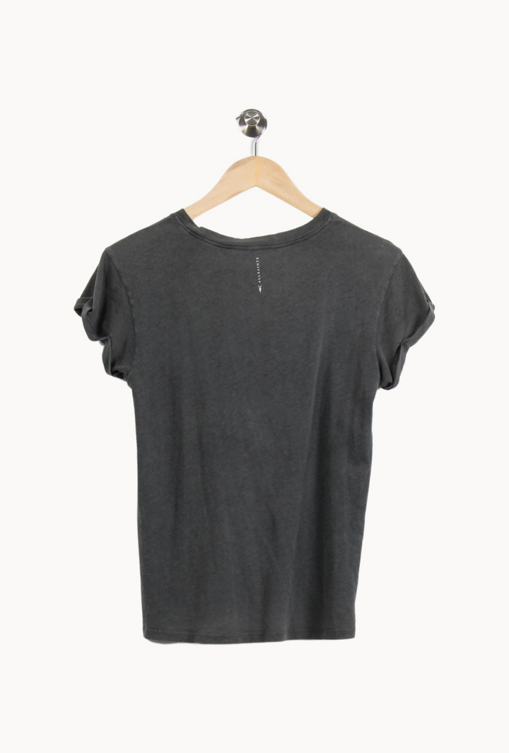 Tee-shirt Gris - Taille XS/34 de la marque All Saints | PARAD67608 - Vendu par Paradigme - Image 4