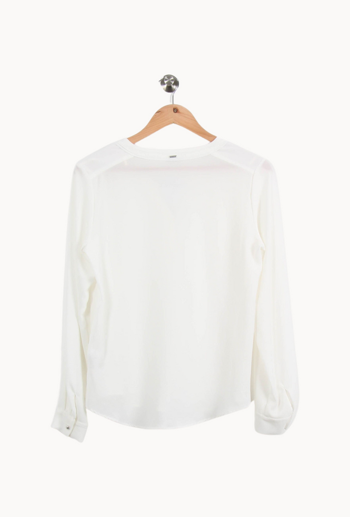 Blouse Blanche - Taille S/36 de la marque IKKS | PARAD55376 - Vendu par Paradigme - Image 4