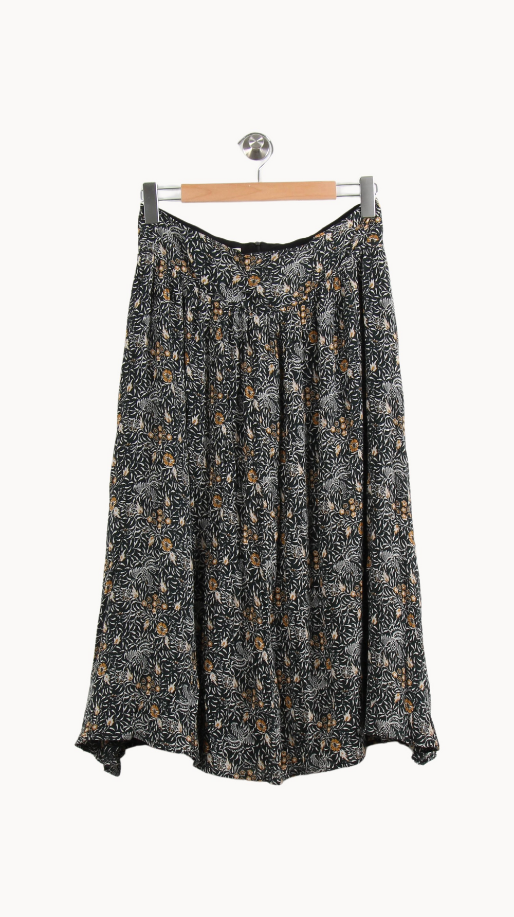 Jupe Longue Noire et Blanche - Taille M/38 de la marque Sessùn | PARAD39640 - Vendu par Paradigme - Image 2