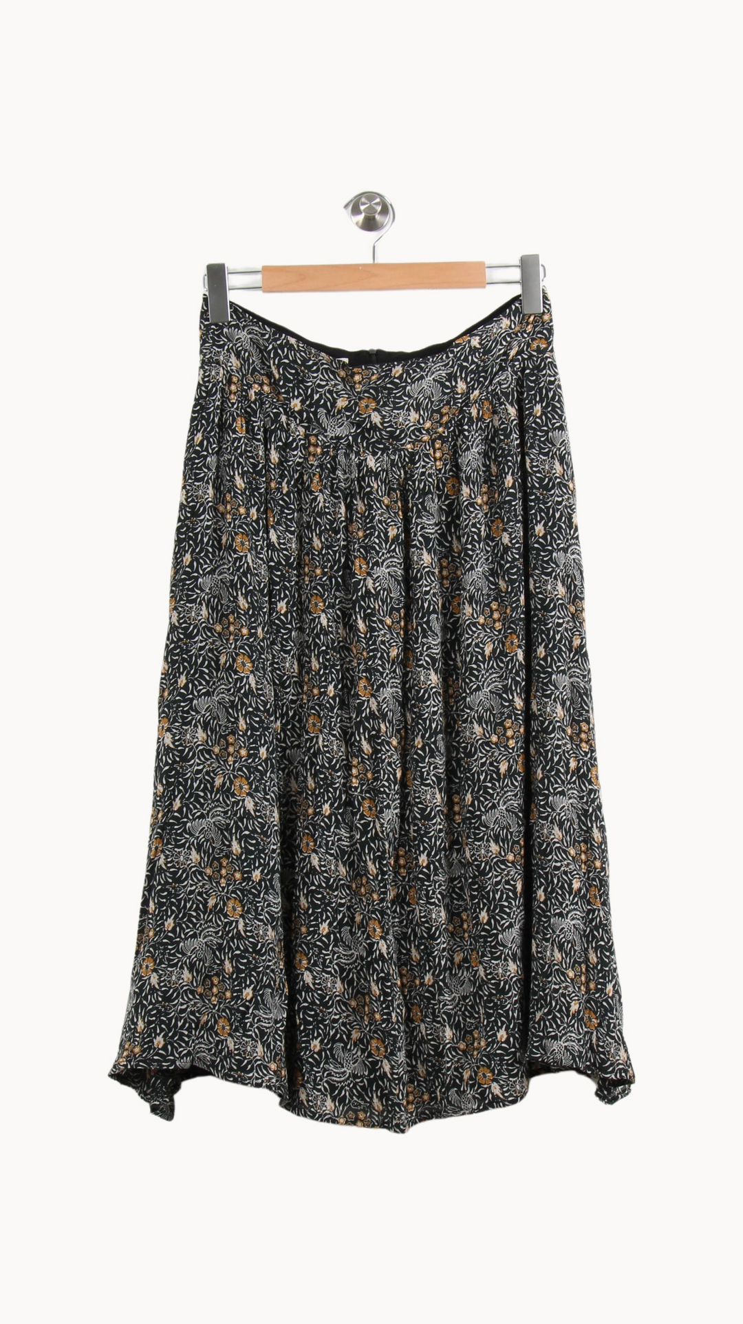 Jupe Longue Noire et Blanche - Taille M/38 de la marque Sessùn | PARAD39640 - Vendu par Paradigme - Image 2
