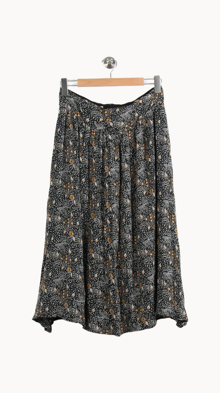 Jupe Longue Noire et Blanche - Taille M/38 de la marque Sessùn | PARAD39640 - Vendu par Paradigme - Image 2