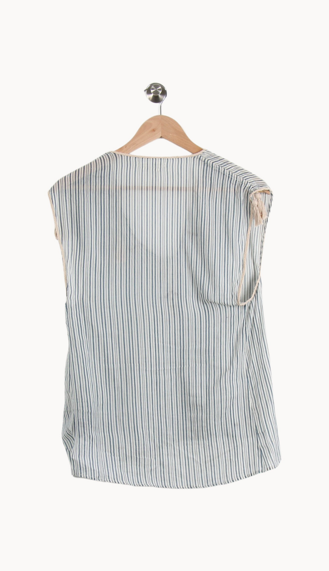 Blouse Rayée Bleu et Blanc - Taille XS/34 de la marque Isabel Marant étoile | PARAD65234 - Vendu par Paradigme - Image 4