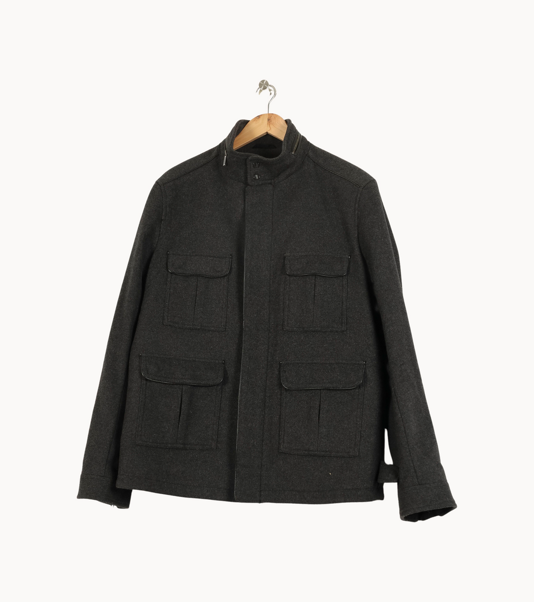 Veste Grise - Taille L/40 de la marque ZAPA | PARAD55695 - Vendu par Paradigme - Image 2