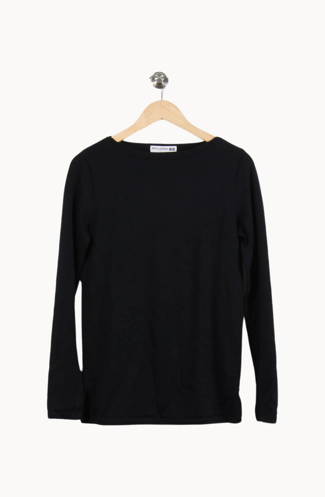 Pull Noir - Taille L/40 de la marque Ines de la Fressange Paris | PLY1254 - Vendu par Paradigme - Image 2