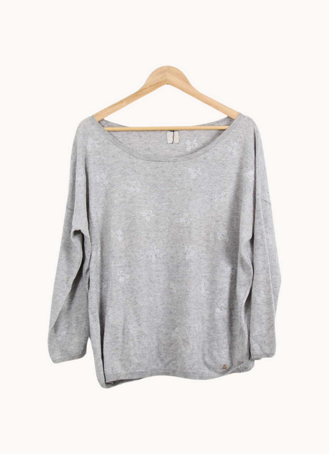 Pull Gris - Taille L/40 de la marque Des petits hauts | PARAD35761 - Vendu par Paradigme - Image 2