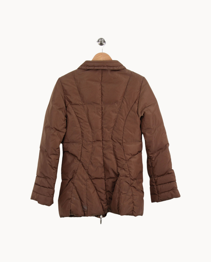 Doudoune Marron - Taille S/36 de la marque Moncler | PARAD67138 - Vendu par Paradigme - Image 4