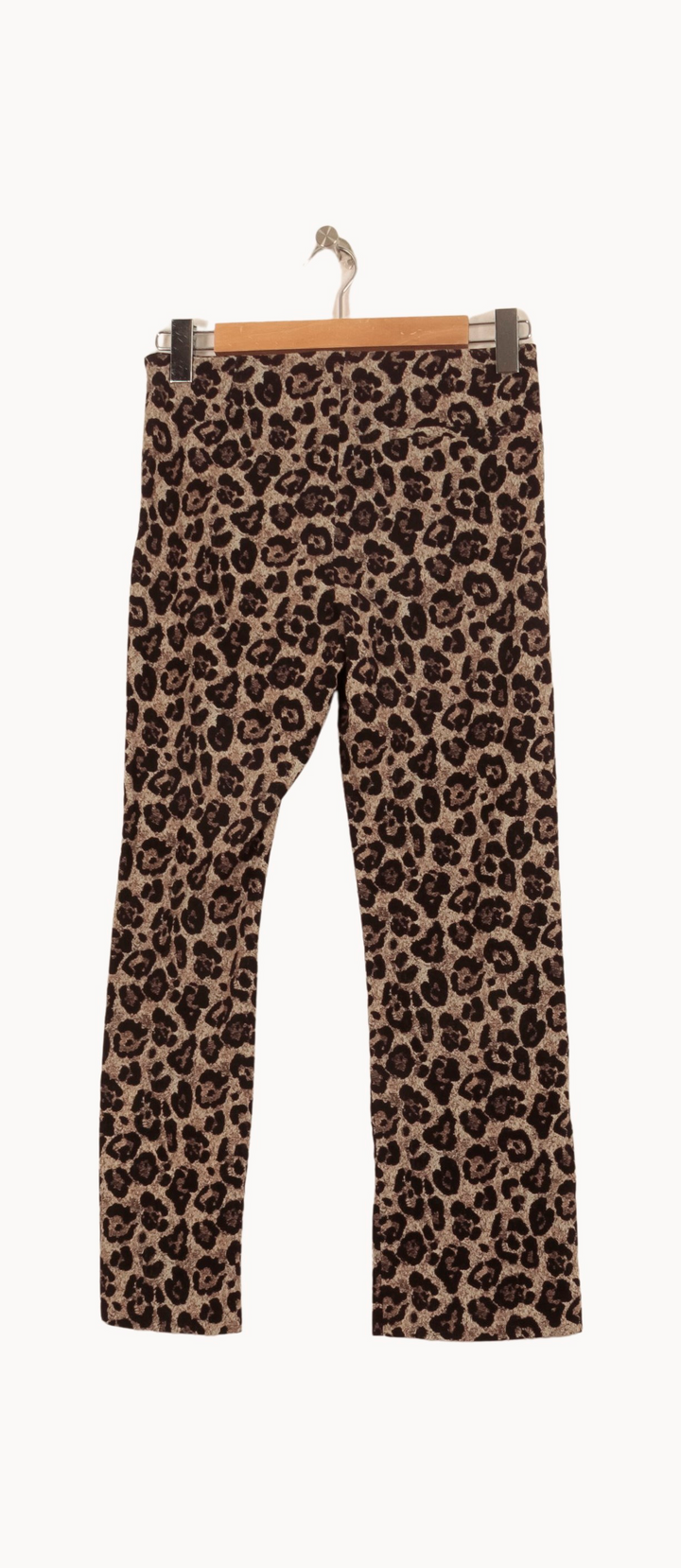 Legging Léopard Marron et Noir - Taille M/38 de la marque Sézane | PARAD64174 - Vendu par Paradigme - Image 4