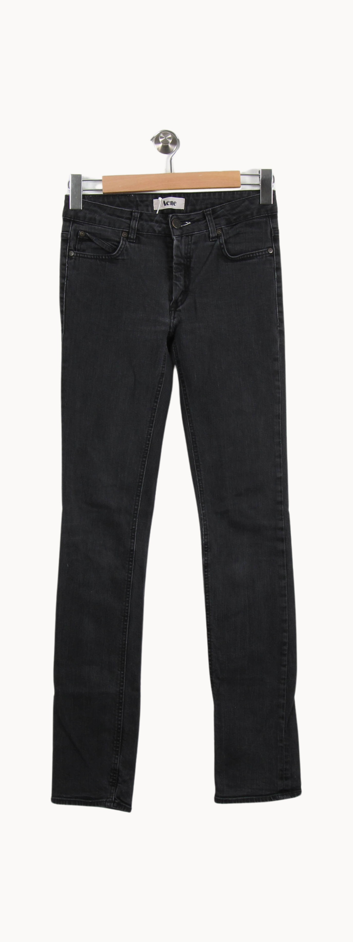 Jean Slim Gris - Taille M/38 de la marque Acne Studios | PARAD66885 - Vendu par Paradigme - Image 2