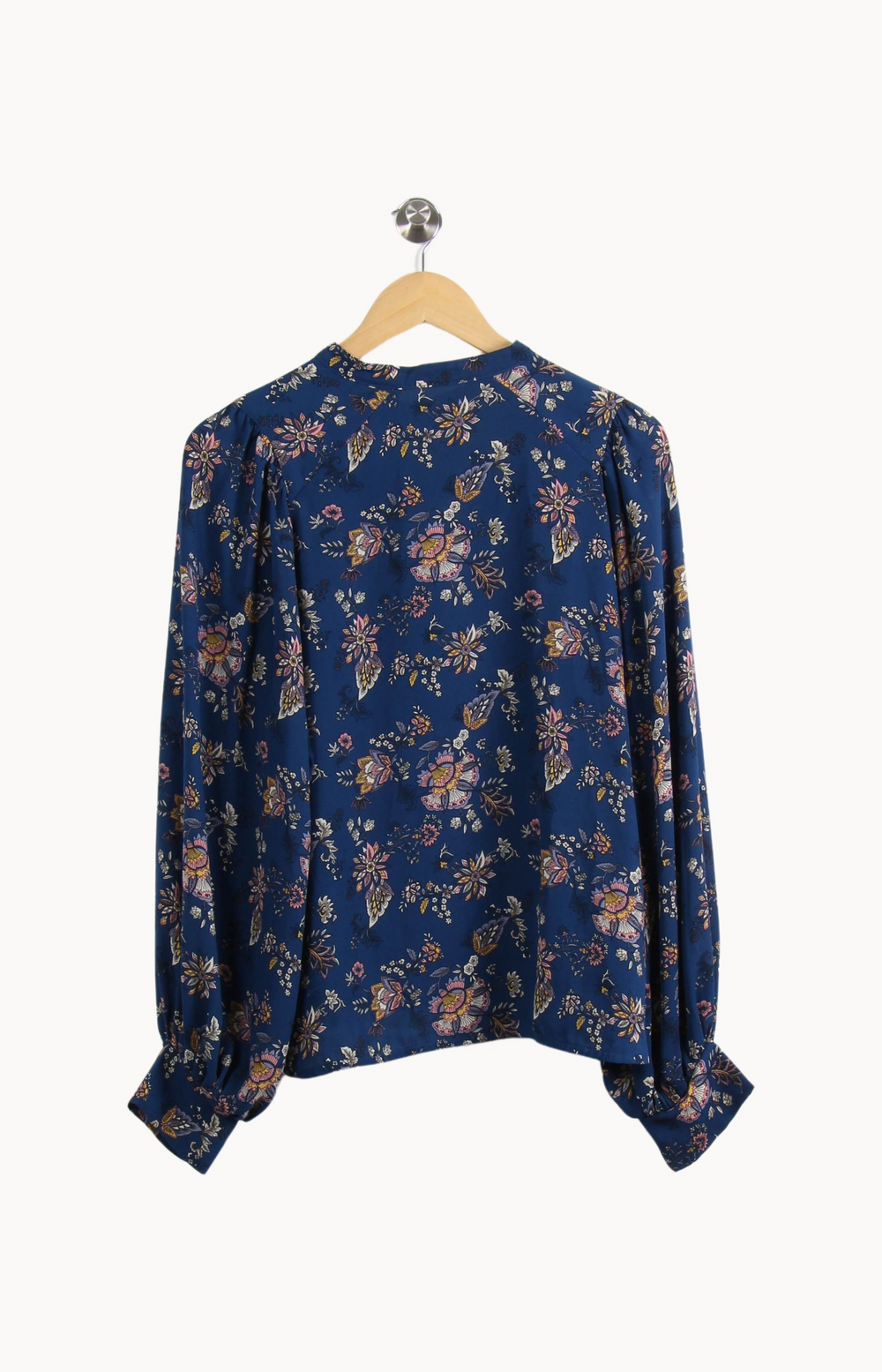 Blouse Fleurie Bleue - Taille L/40 de la marque Levi's | PARAD44946 - Vendu par Paradigme - Image 4
