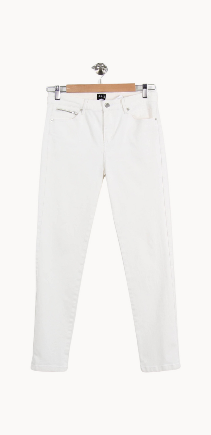 Jean Blanc - Taille S/36 de la marque Maison 123 | PARAD59449 - Vendu par Paradigme - Image 2