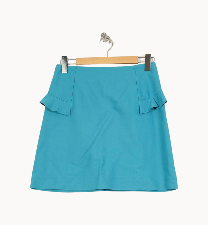 Jupe Courte Bleue - Taille M/38 de la marque Sandro | PARAD58545 - Vendu par Paradigme - Image 2