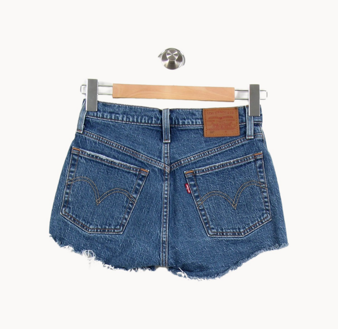 Short en Jean Bleu - Taille XS/34 de la marque Levi's | PARAD67021 - Vendu par Paradigme - Image 4