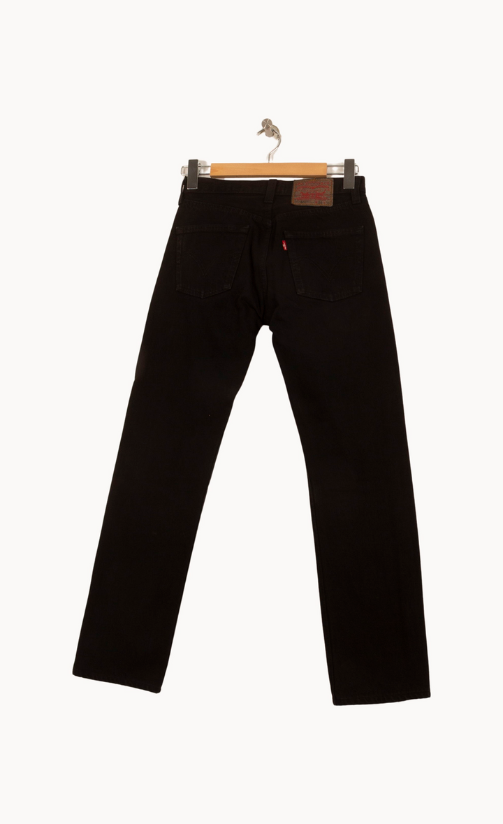 Jean Droit Noir - Taille M/38 de la marque Levi's | PARAD45880 - Vendu par Paradigme - Image 4