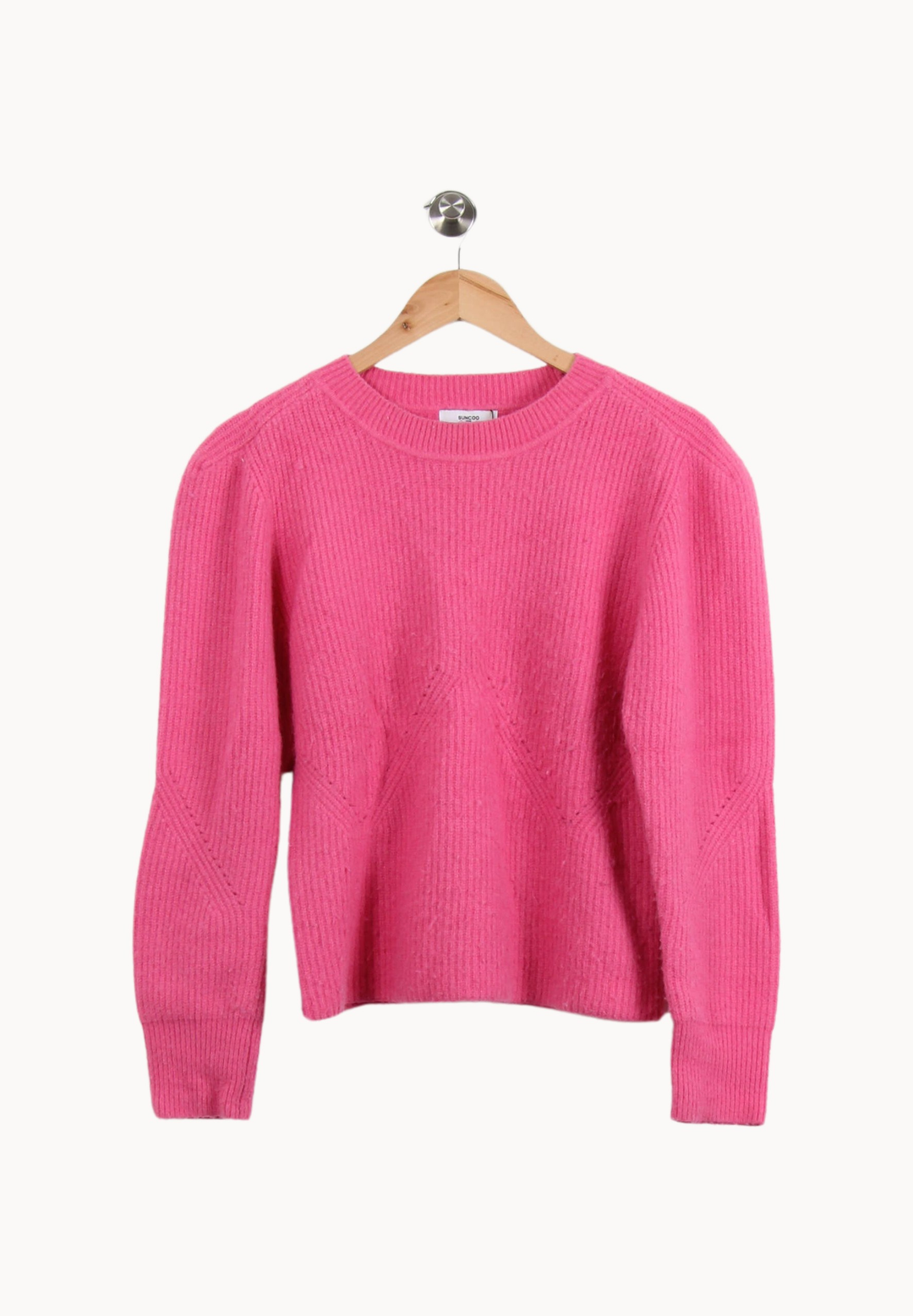 Pull Rose - Taille L/40 de la marque Suncoo | PARAD69077 - Vendu par Paradigme - Image 2