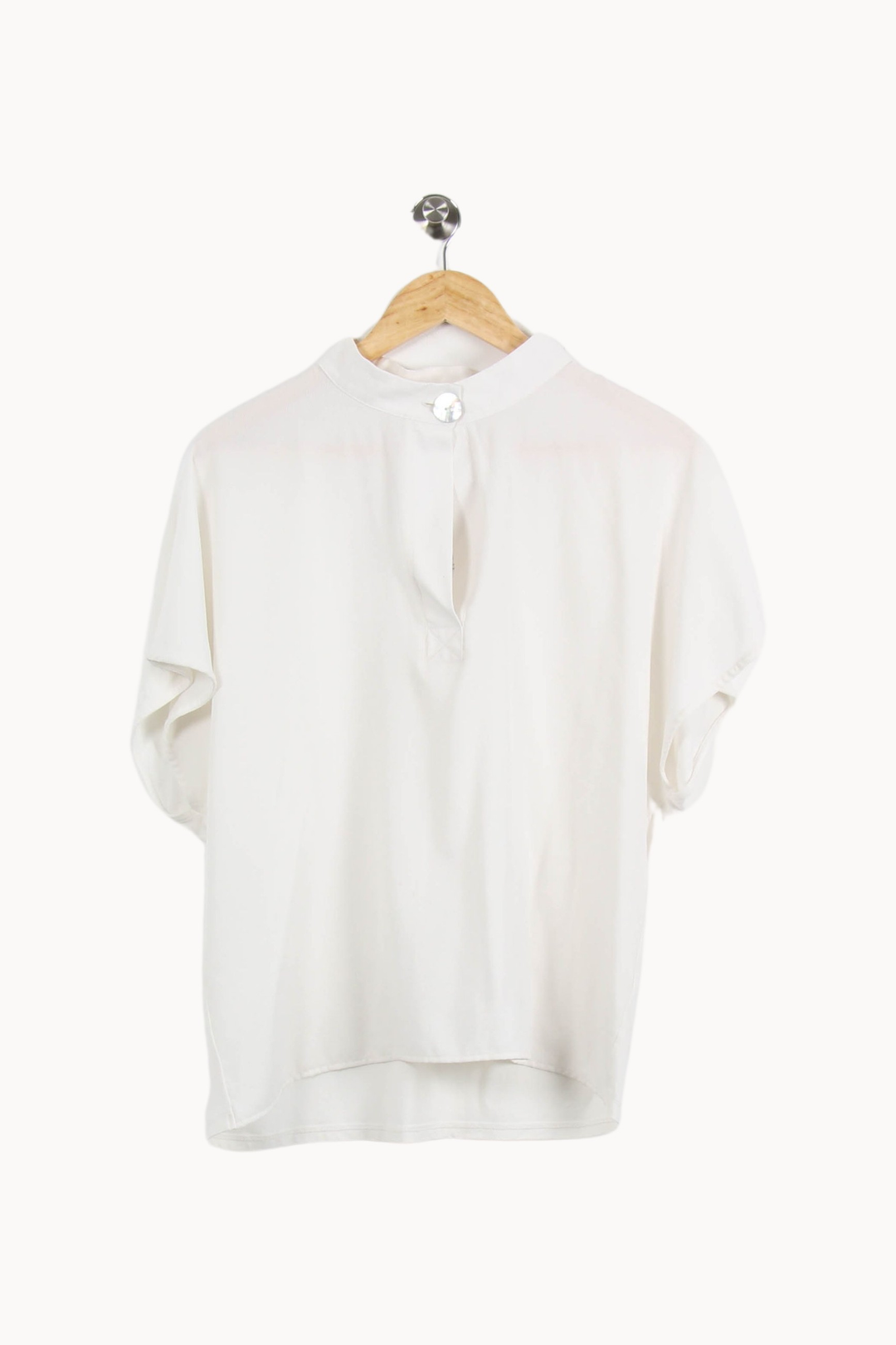Blouse Blanche - Taille L/40 de la marque Caroll | PARAD63452 - Vendu par Paradigme - Image 2