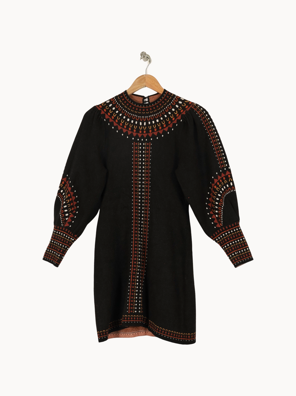 Robe Noire et Rouge - Taille S/36 de la marque Sézane | PARAD67655 - Vendu par Paradigme - Image 2