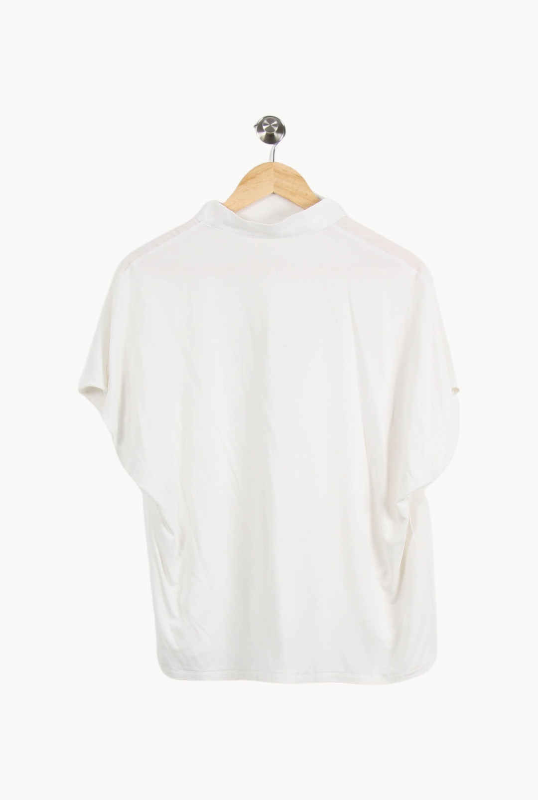 Blouse Blanche - Taille L/40 de la marque Caroll | PARAD63452 - Vendu par Paradigme - Image 4