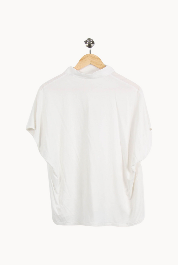 Blouse Blanche - Taille L/40 de la marque Caroll | PARAD63452 - Vendu par Paradigme - Image 4