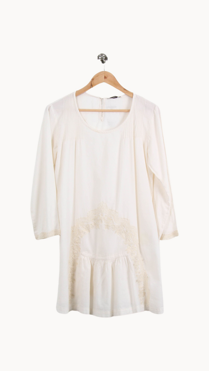 Robe Beige - Taille S/36 de la marque Mes Demoiselles Paris | PARAD40602 - Vendu par Paradigme - Image 2