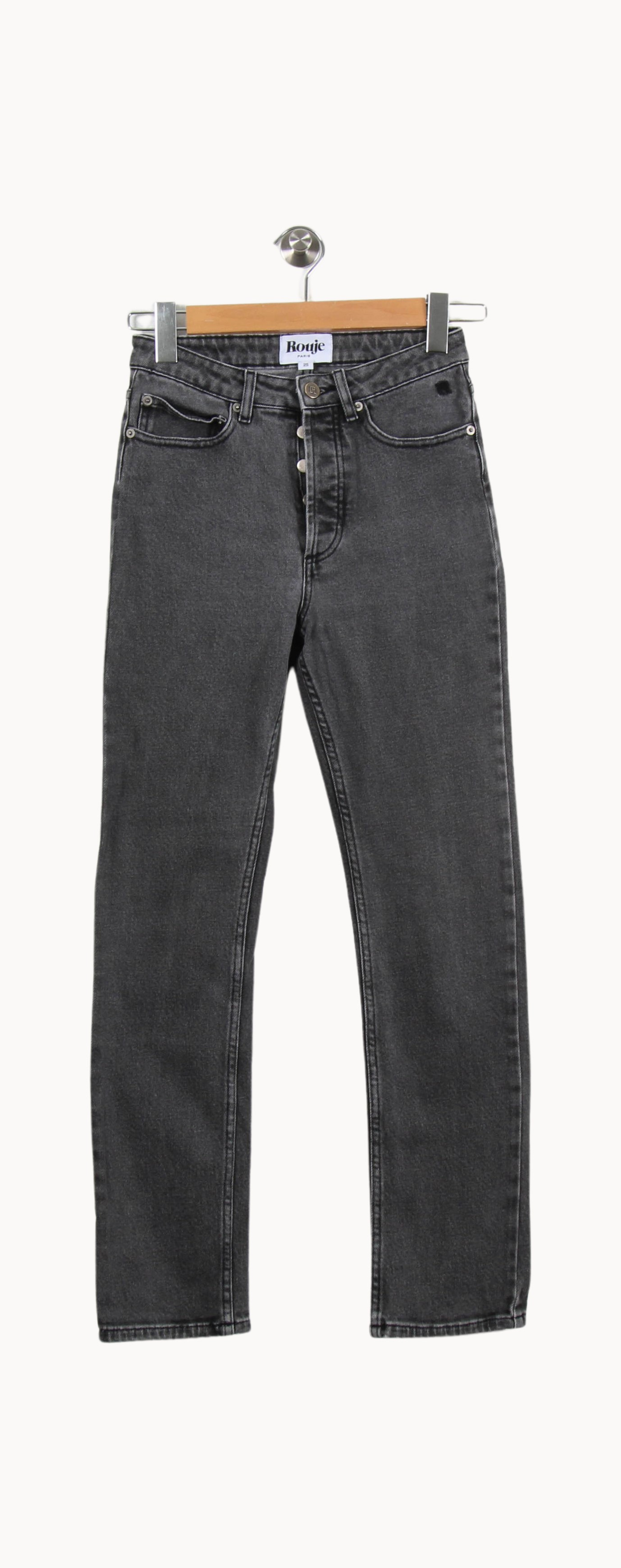 Jean Gris - Taille XS/34 de la marque Rouje | PARAD50884 - Vendu par Paradigme - Image 2