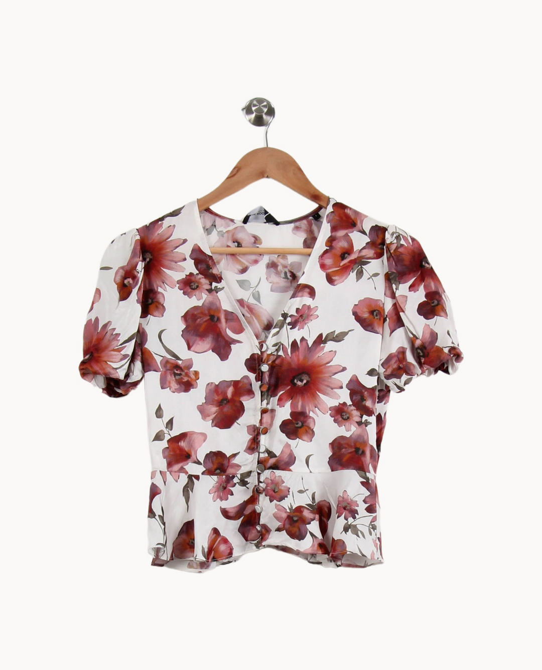 Blouse Blanche et Rouge - Taille S/36 de la marque The Kooples | PARAD67093 - Vendu par Paradigme - Image 2