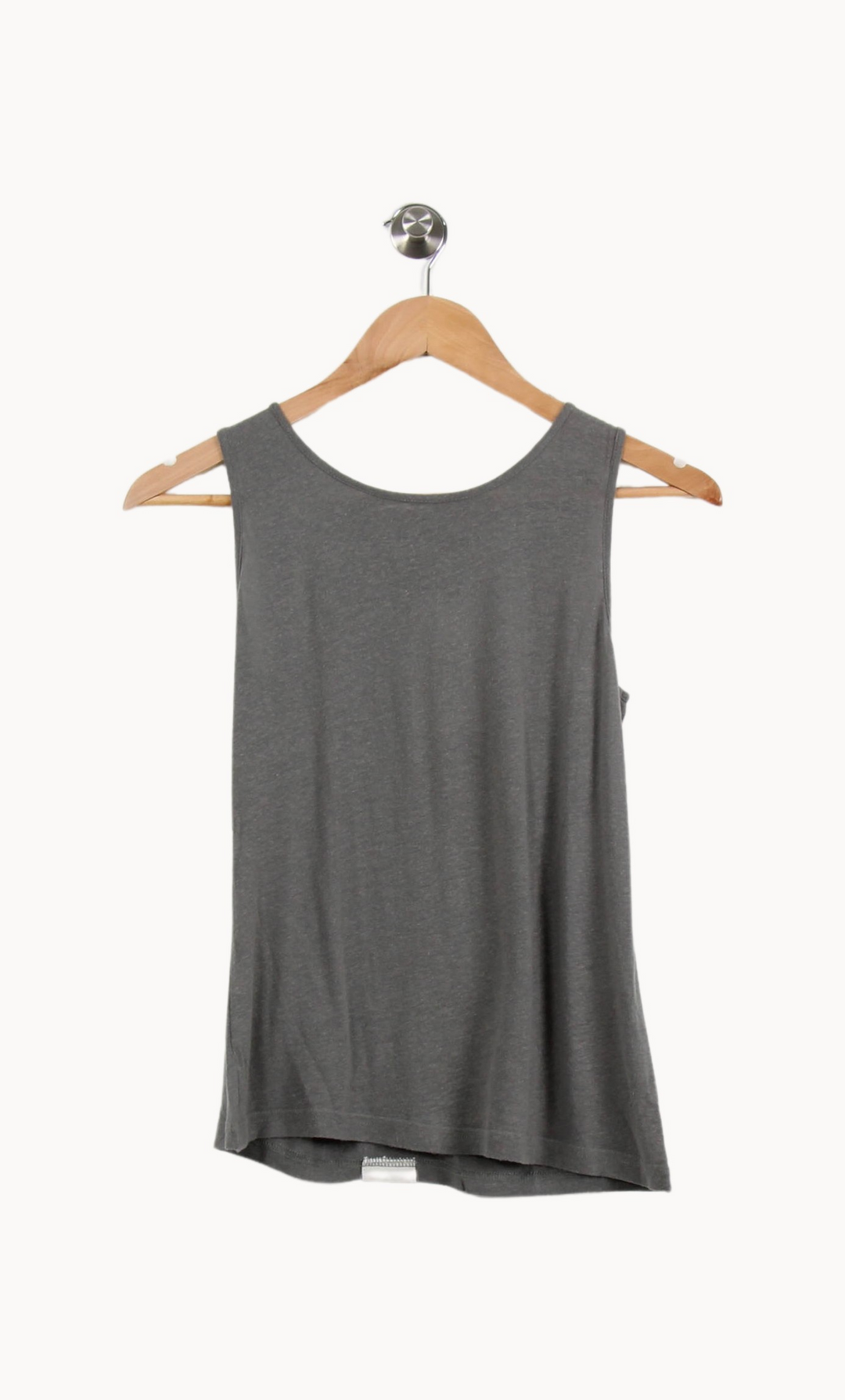 Débardeur Gris - Taille S/36 de la marque Tara Jarmon | PLY1378 - Vendu par Paradigme - Image 2