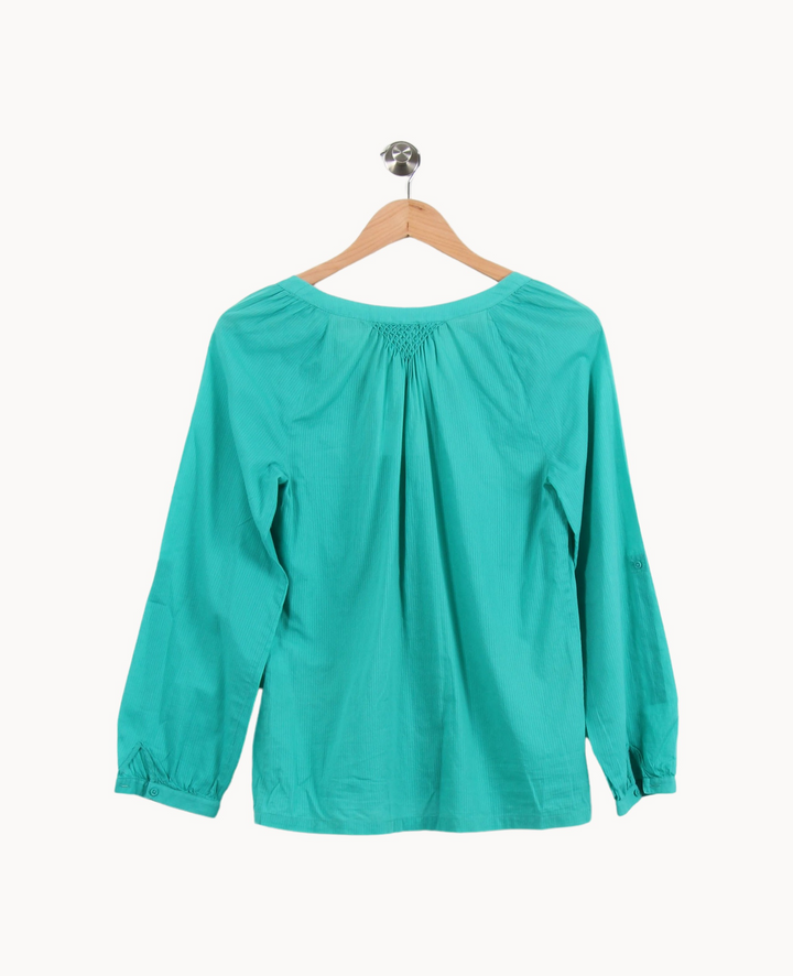 Blouse Verte - Taille M/38 de la marque Maison 123 | PARAD69198 - Vendu par Paradigme - Image 4