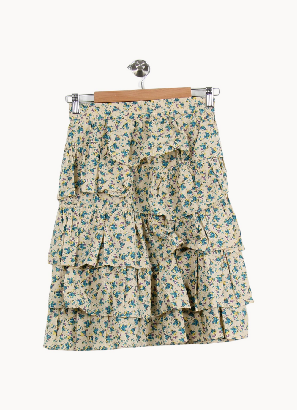 Jupe Volantée Multicolore - Taille XS/34 de la marque Zadig&Voltaire | PARAD62339 - Vendu par Paradigme - Image 4