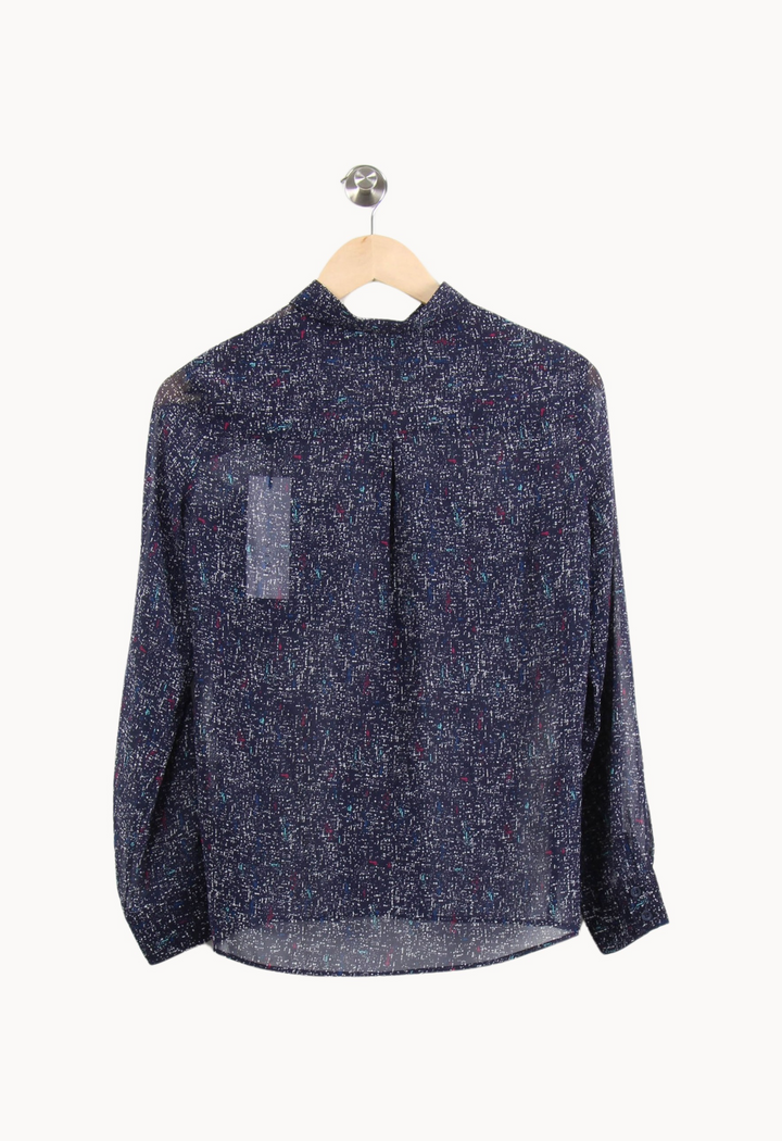 Blouse Bleue - Taille XS/34 de la marque IKKS | PARAD64184 - Vendu par Paradigme - Image 2
