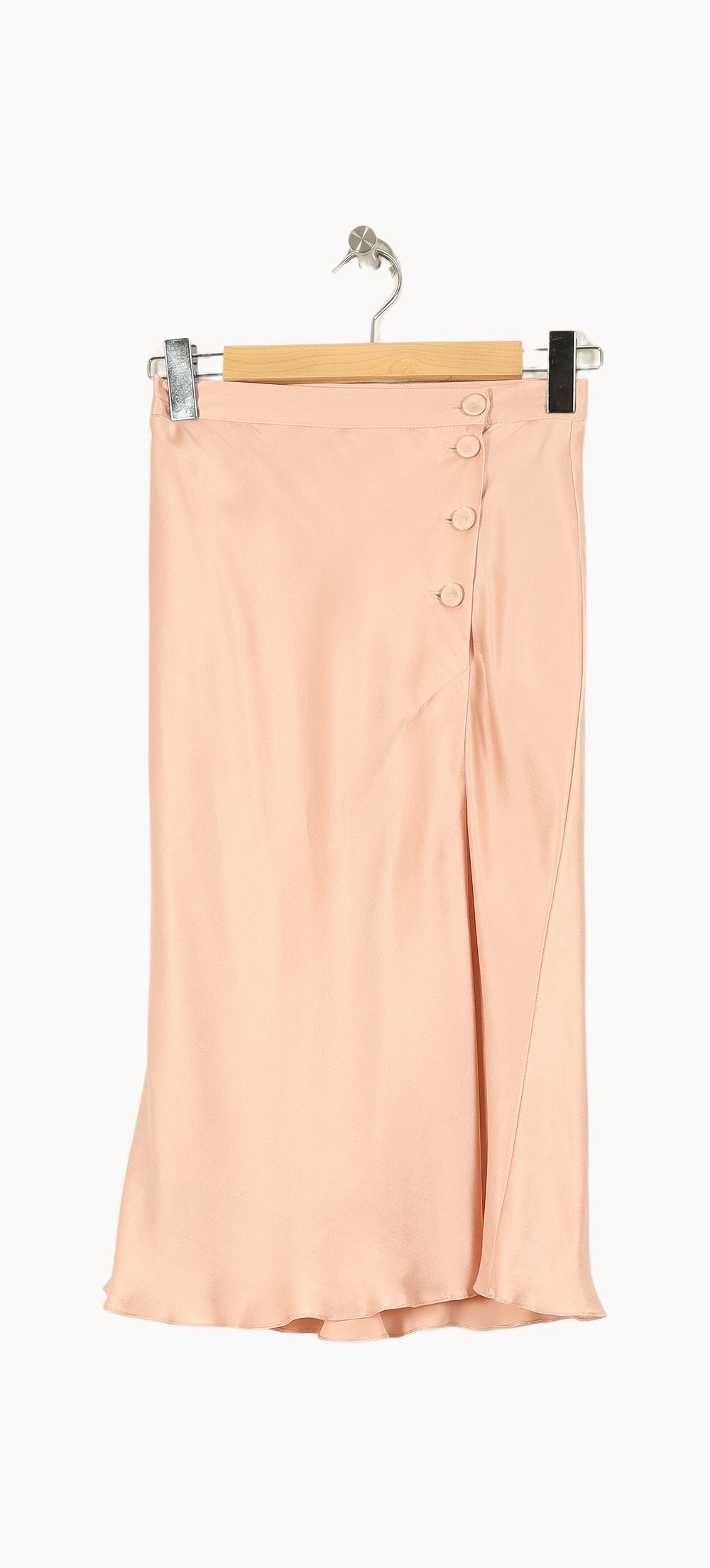 Jupe Midi Rose - Taille S/36 de la marque Ines de la Fressange Paris | PARAD69027 - Vendu par Paradigme - Image 2