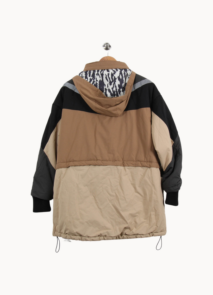 Parka Beige et Noir - Taille S/36 de la marque ba&sh | PARAD66496 - Vendu par Paradigme - Image 4