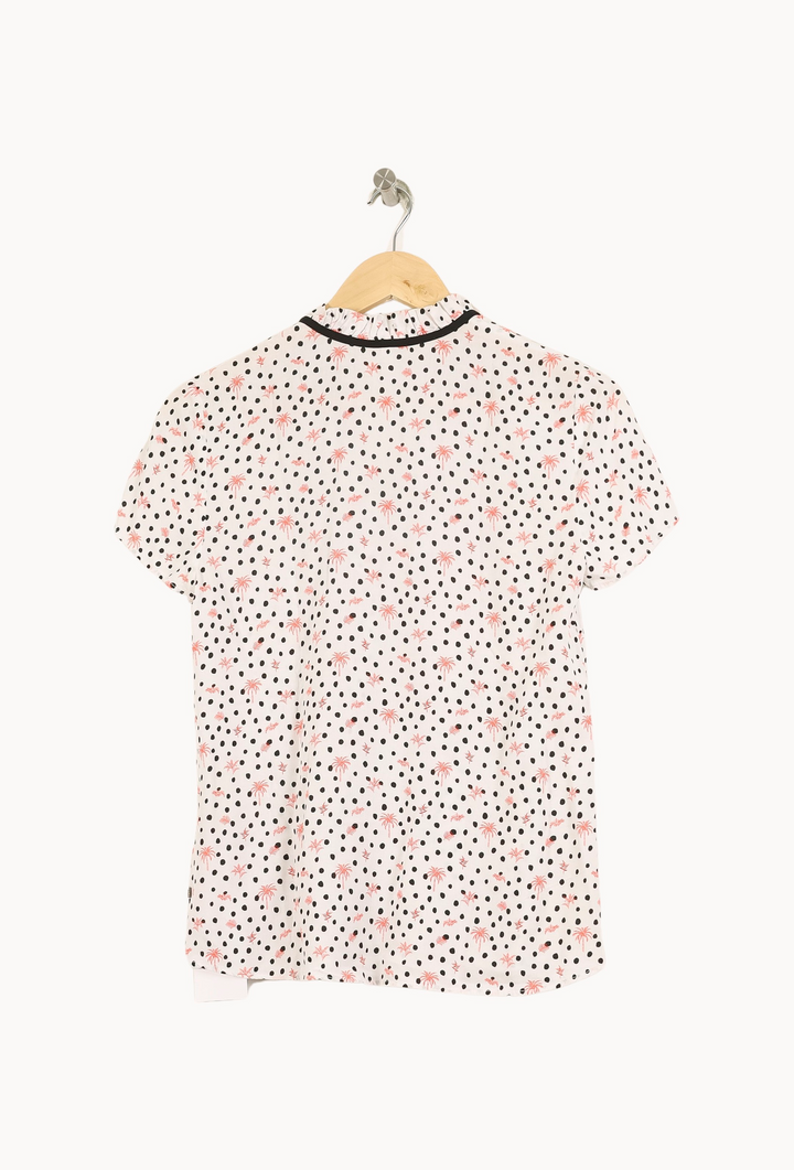 Blouse Blanche et Noire - Taille XS/34 de la marque I.Code | PARAD69281 - Vendu par Paradigme - Image 4