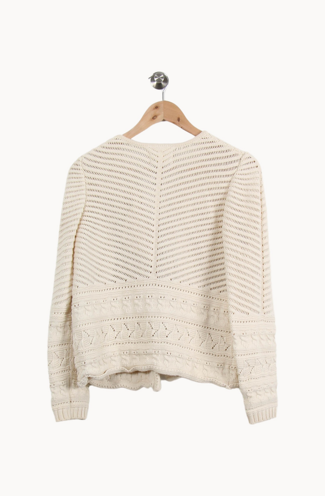 Cardigan Beige - Taille M/38 de la marque ba&sh | PARAD35525 - Vendu par Paradigme - Image 4