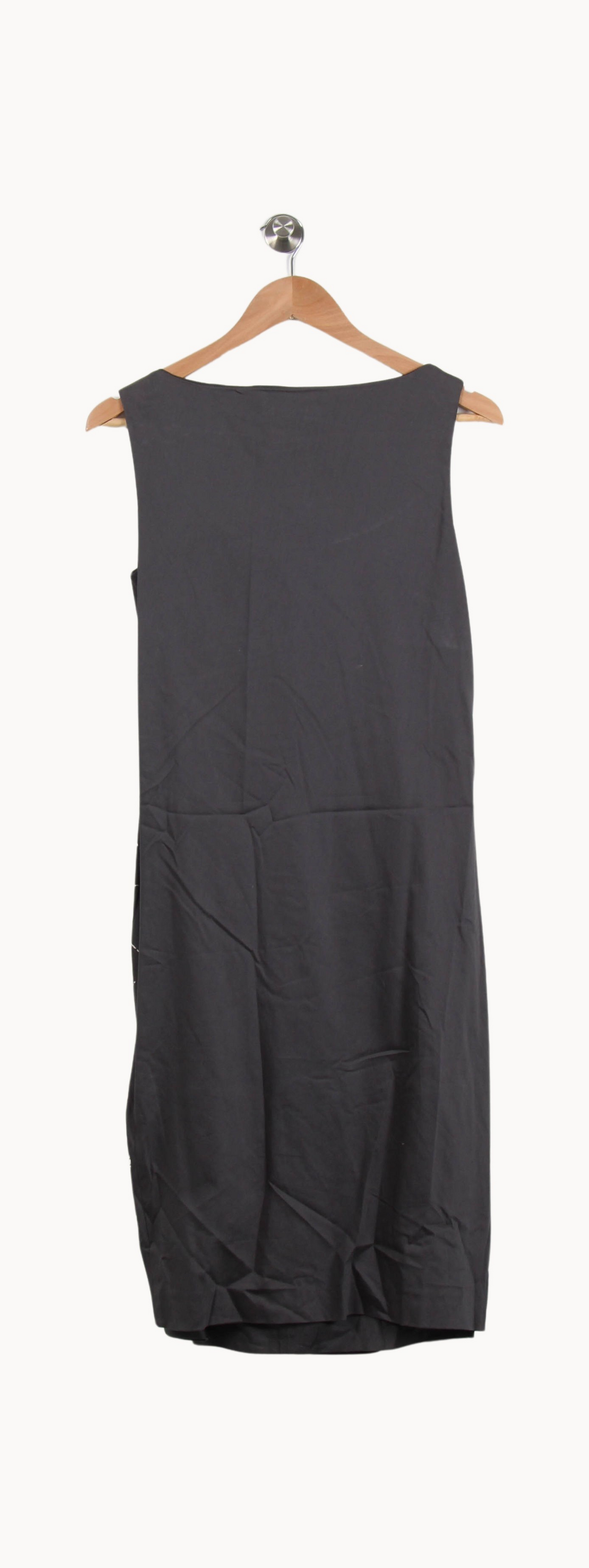 Robe Midi Grise et Blanche - Taille S/36 de la marque Max Mara | PARAD45310 - Vendu par Paradigme - Image 4