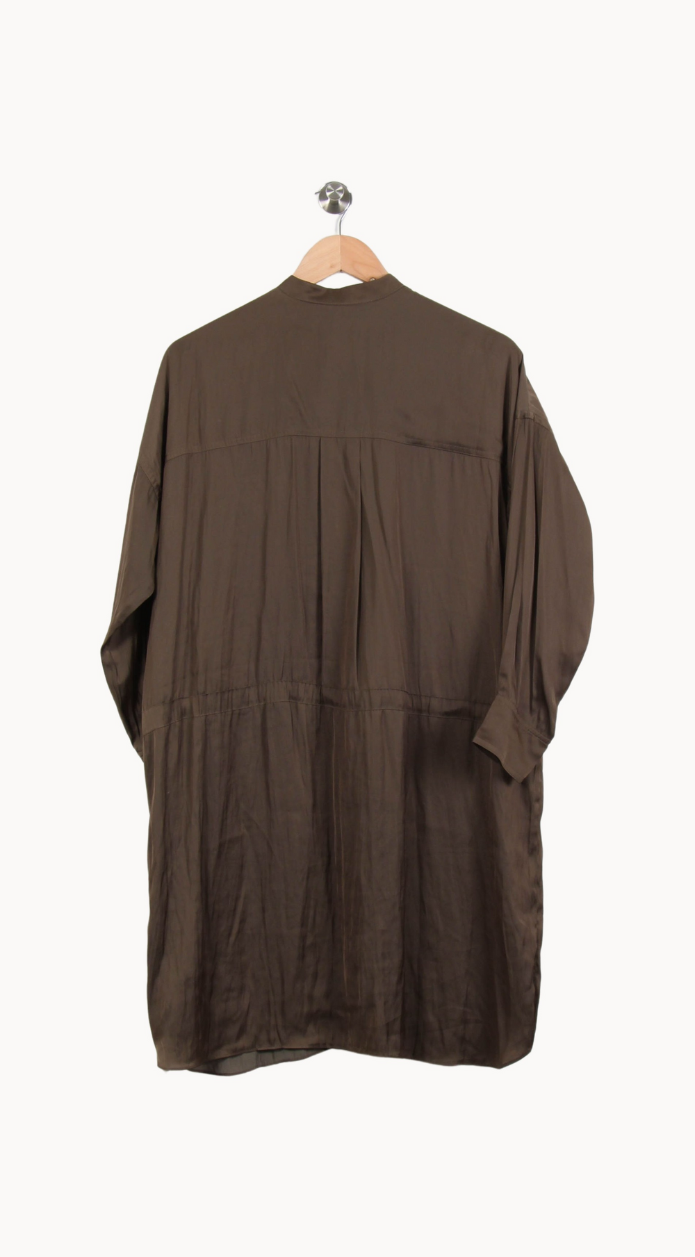 Robe Chemise Marron - Taille S/36 de la marque Zadig&Voltaire | PARAD53513 - Vendu par Paradigme - Image 4