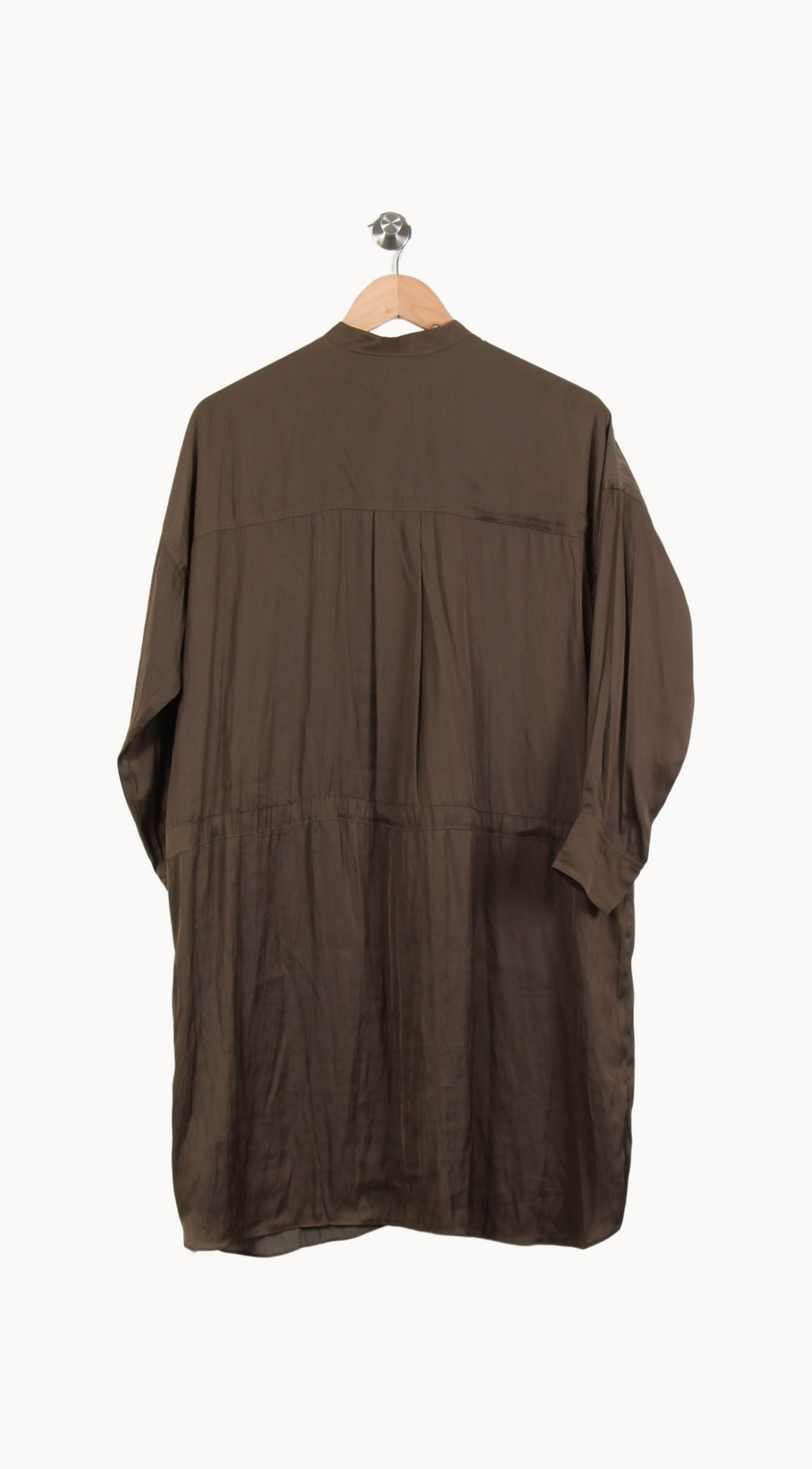 Robe Chemise Marron - Taille S/36 de la marque Zadig&Voltaire | PARAD53513 - Vendu par Paradigme - Image 4