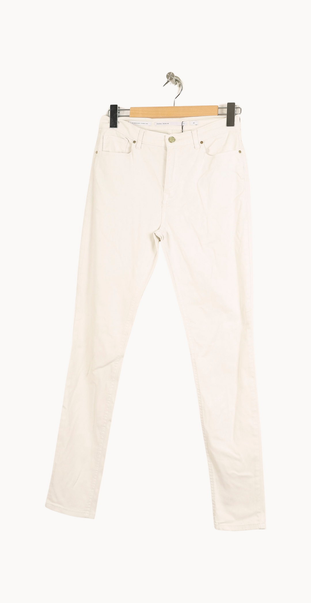 Jean Blanc - Taille L/40 de la marque ZAPA | PARAD35565 - Vendu par Paradigme - Image 2