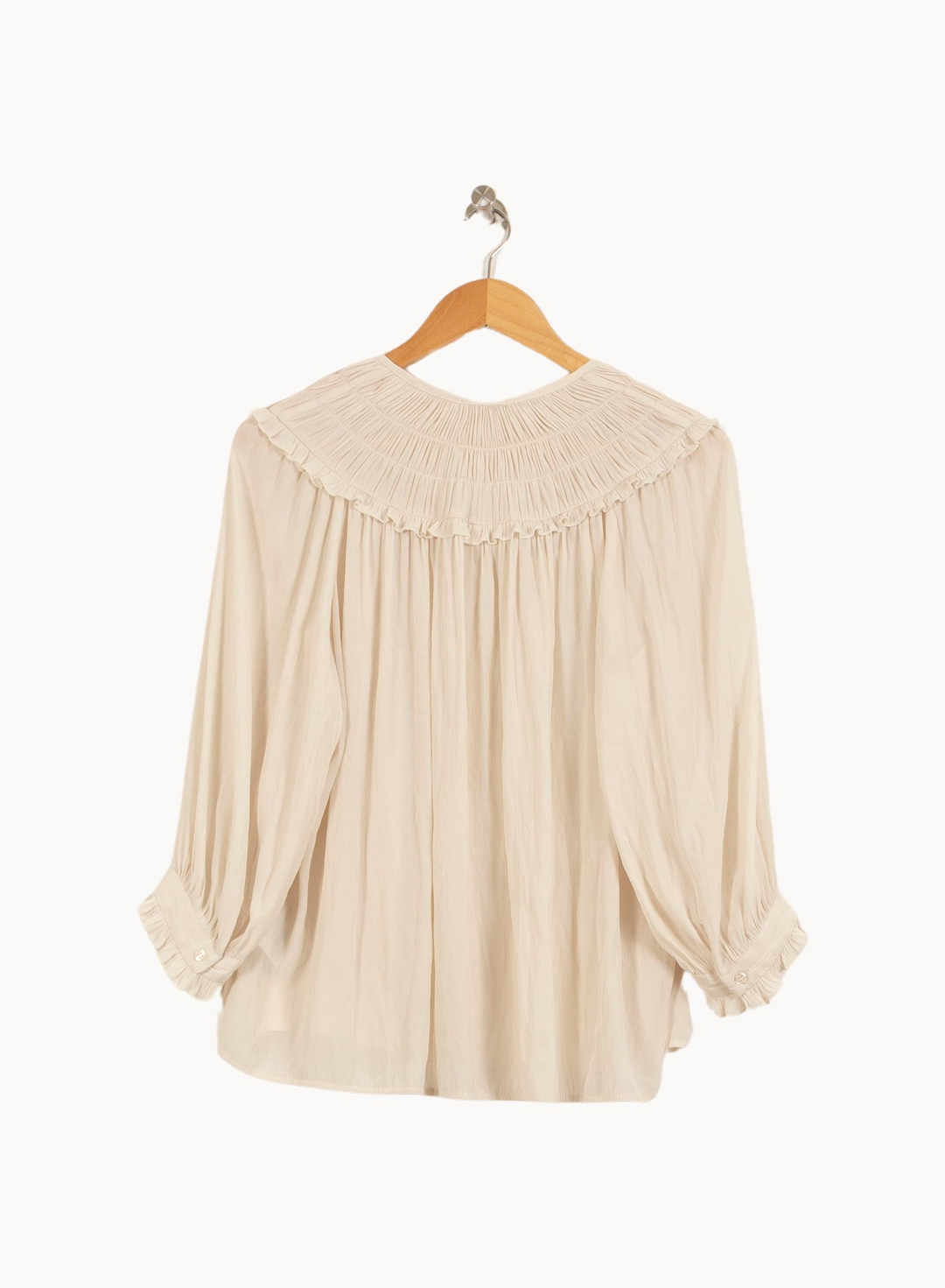 Blouse Beige - Taille S/36 de la marque Pablo | PARAD13509 - Vendu par Paradigme - Image 4
