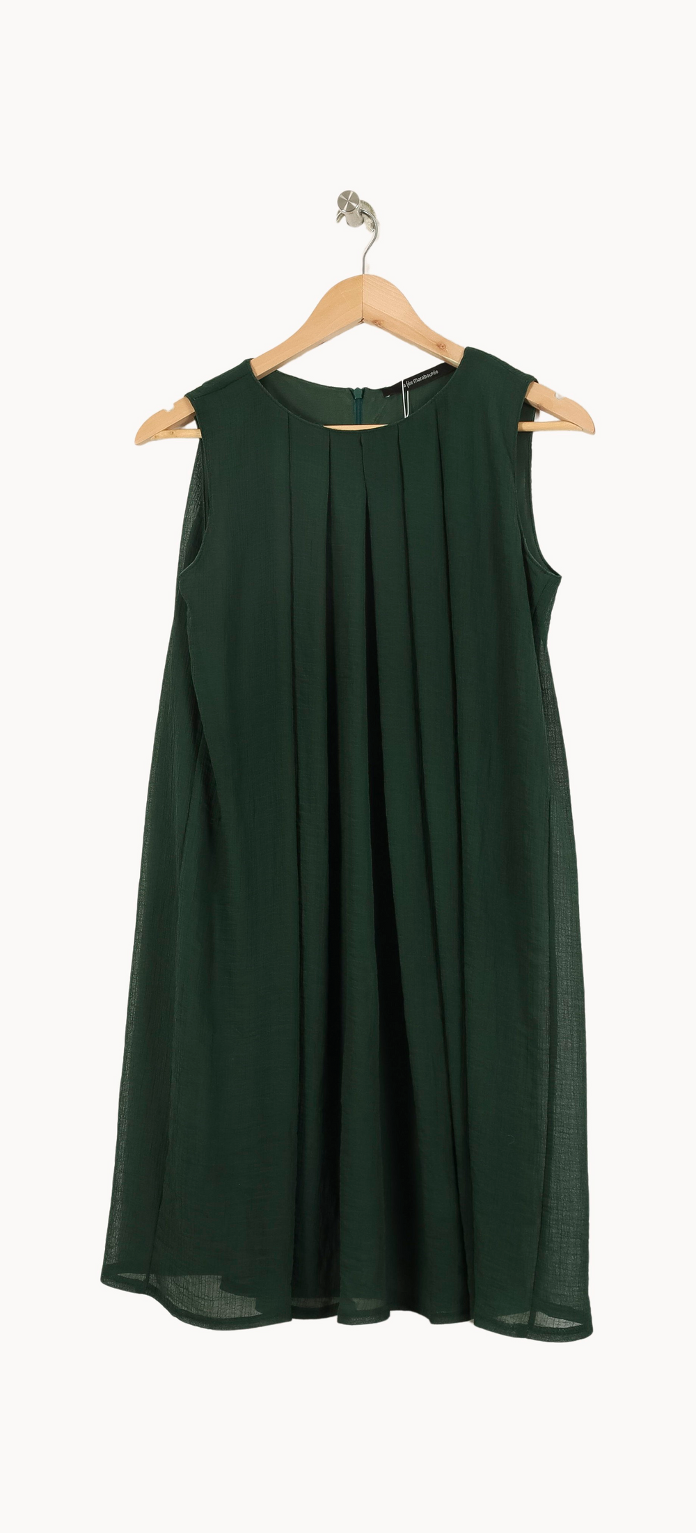 Robe Sans Manches Verte - Taille L/40 de la marque La Fée Maraboutée | PARAD62284 - Vendu par Paradigme - Image 2