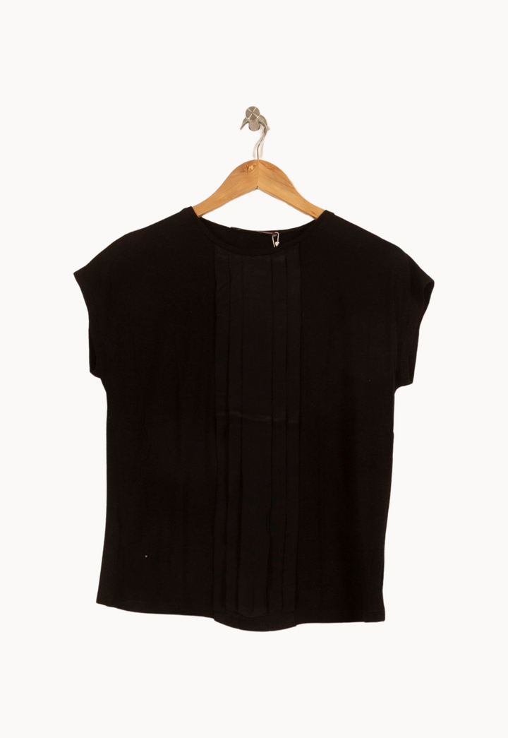 Blouse Noire - Taille S/36 de la marque Comptoir des Cotonniers | PARAD65295 - Vendu par Paradigme - Image 2