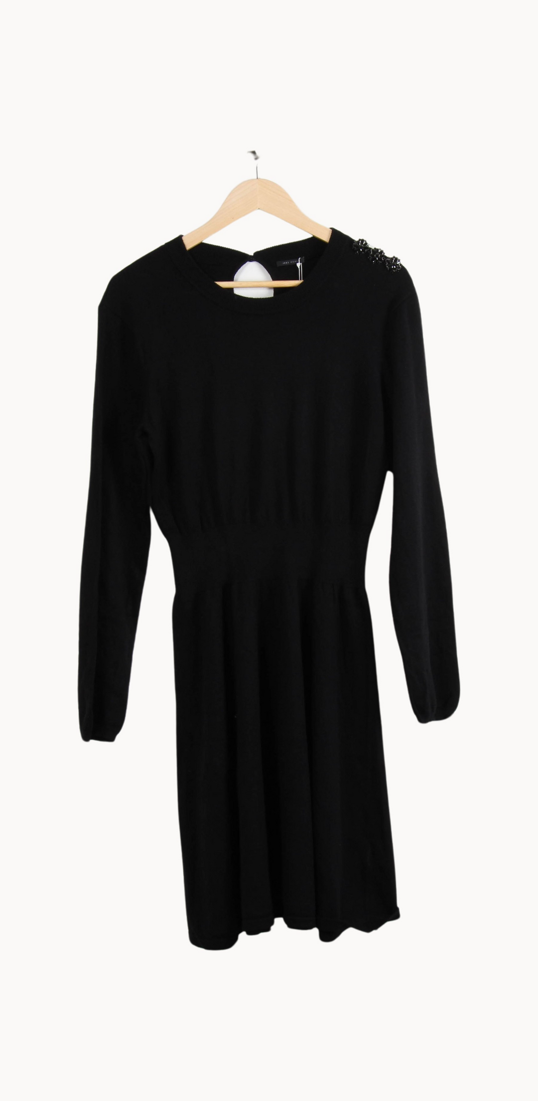 Robe Pull Noire - Taille XL/42 de la marque IKKS | PARAD66612 - Vendu par Paradigme - Image 2