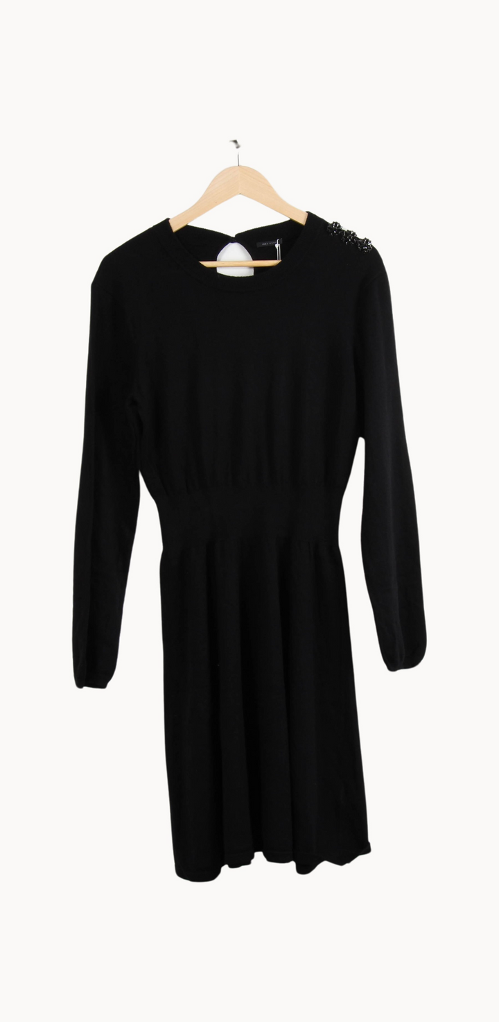 Robe Pull Noire - Taille XL/42 de la marque IKKS | PARAD66612 - Vendu par Paradigme - Image 2