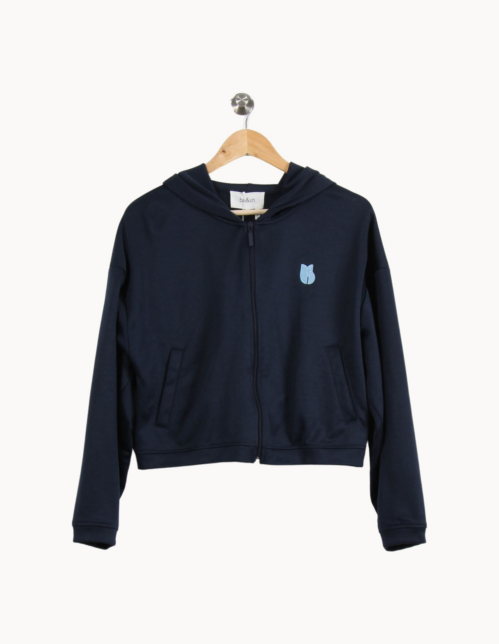 Veste à Capuche Bleue - Taille L/40 de la marque ba&sh | PARAD67299 - Vendu par Paradigme - Image 2