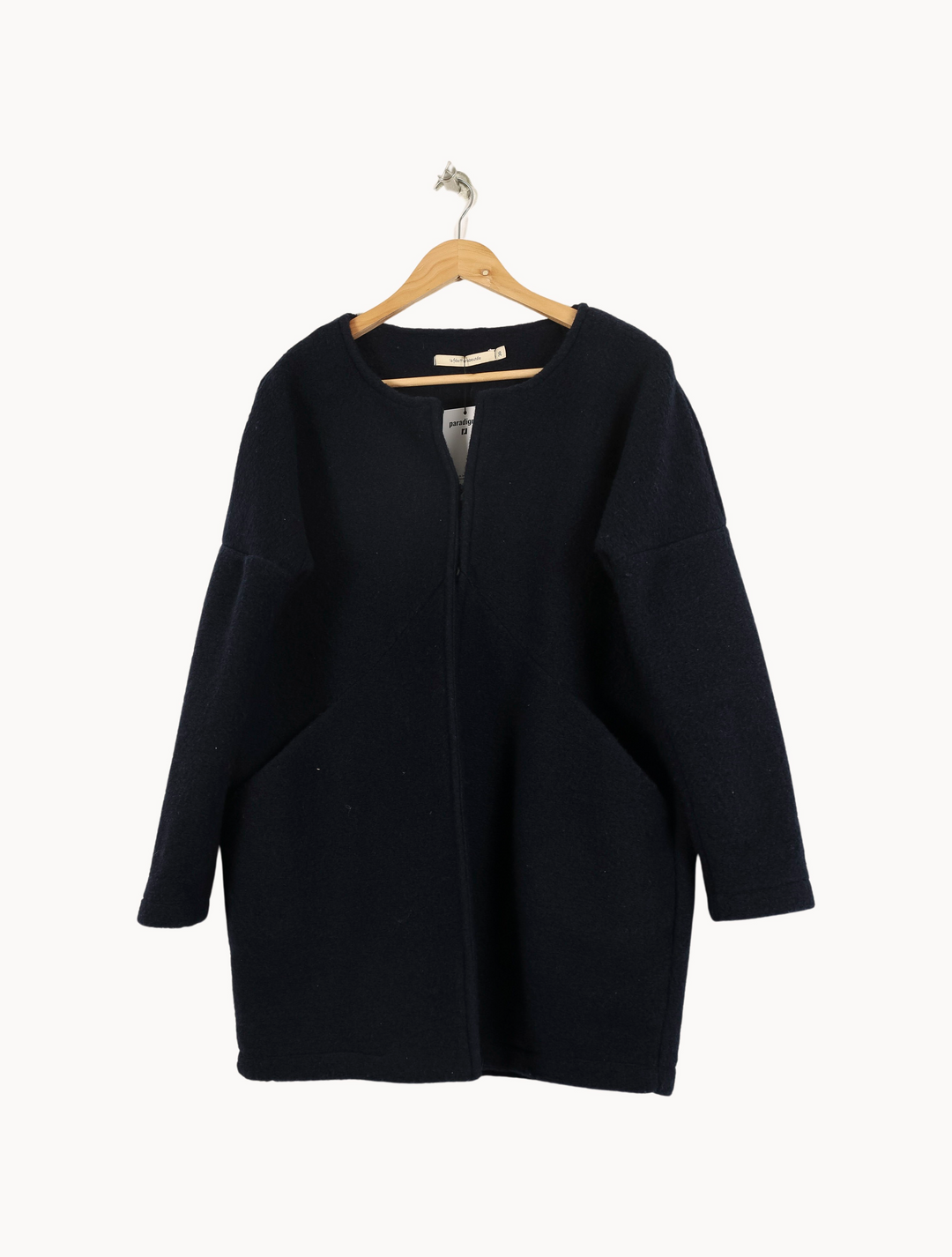 Manteau Bleu - Taille S/36 de la marque La Fée Maraboutée | PARAD67808 - Vendu par Paradigme - Image 2