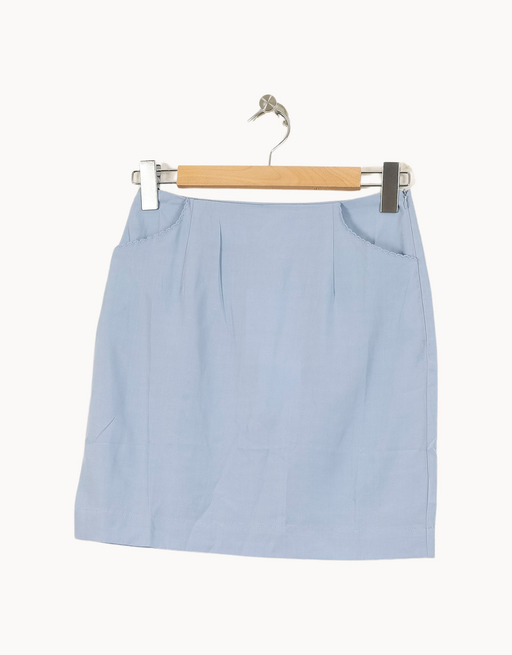 Jupe Courte Bleue - Taille S/36 de la marque Grace & Mila | PARAD66999 - Vendu par Paradigme - Image 2