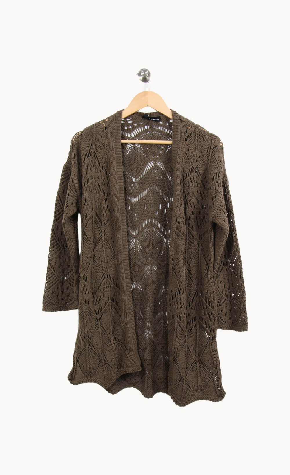 Cardigan Marron - Taille XS/34 de la marque The Kooples | PARAD62826 - Vendu par Paradigme - Image 2