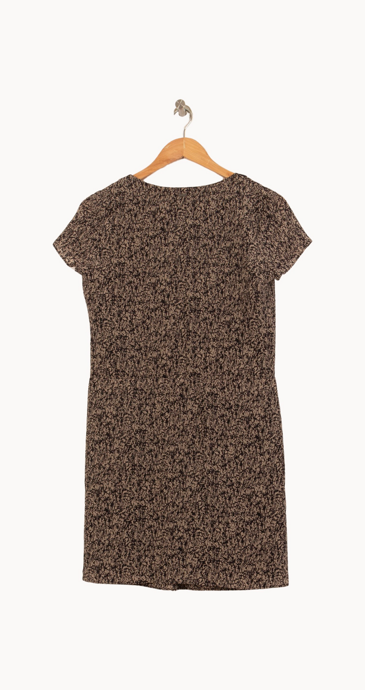 Robe Courte Noire et Beige - Taille XS/34 de la marque IKKS | PARAD45025 - Vendu par Paradigme - Image 4