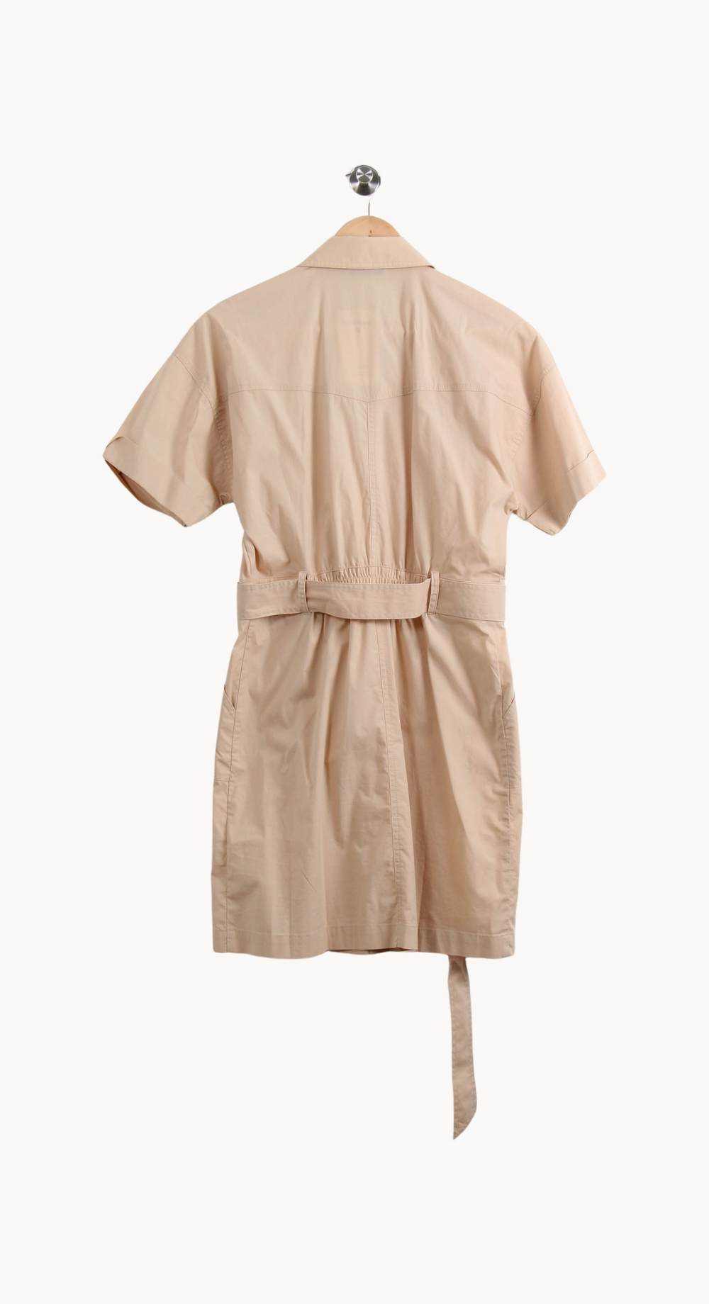Robe Chemise Beige - Taille M/38 de la marque ZAPA | PARAD64933 - Vendu par Paradigme - Image 4