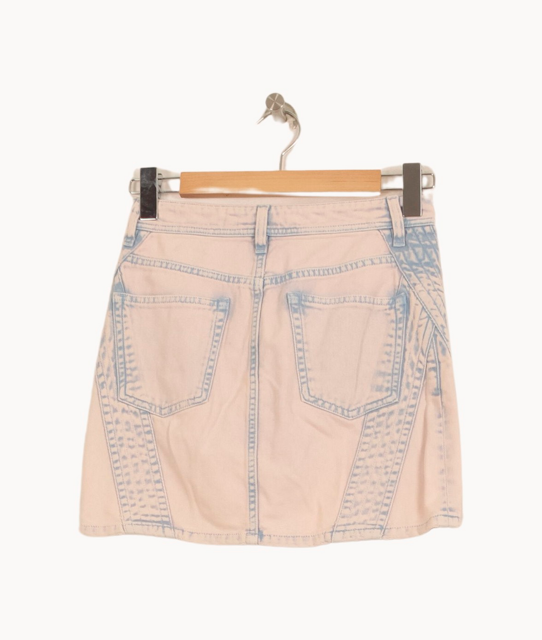 Jupe Courte Bleu et Blanc - Taille S/36 de la marque IRO | PARAD63993 - Vendu par Paradigme - Image 4